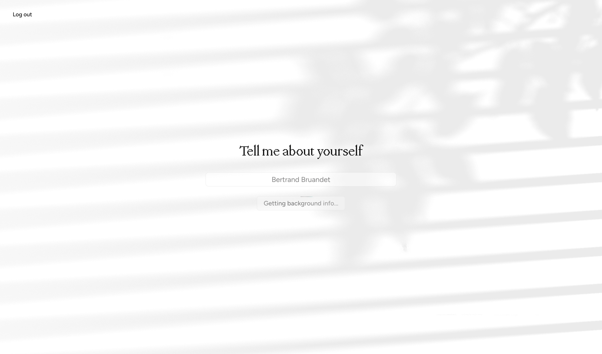 Cofounder screen example