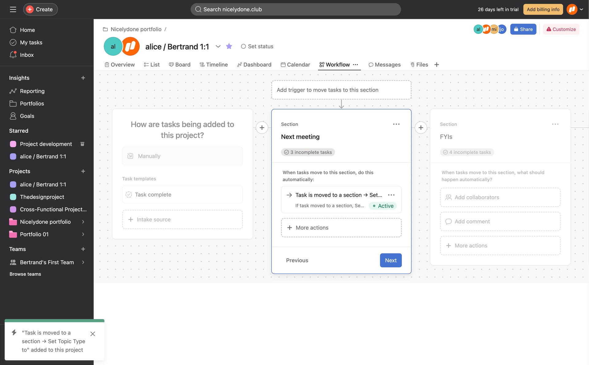 Asana
			               ux ui design