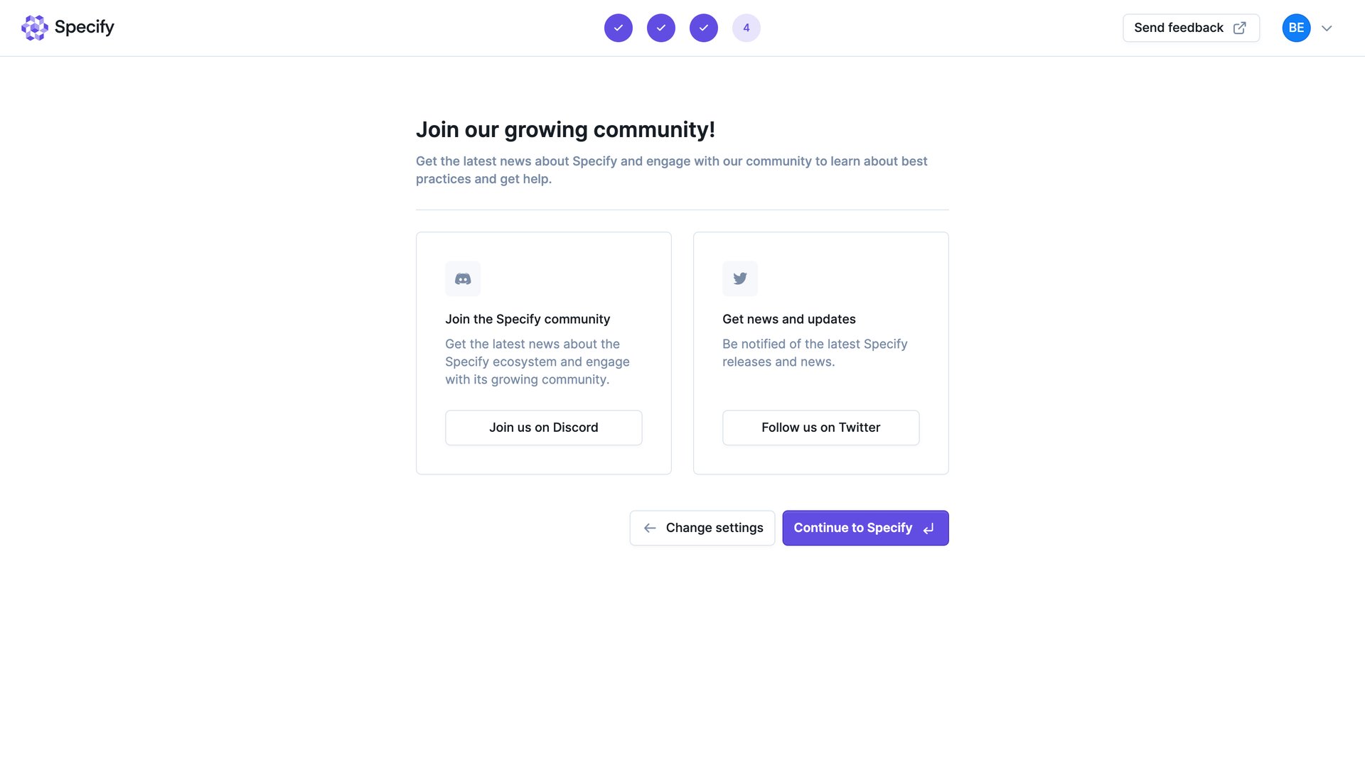 Specify
			   ux ui design
