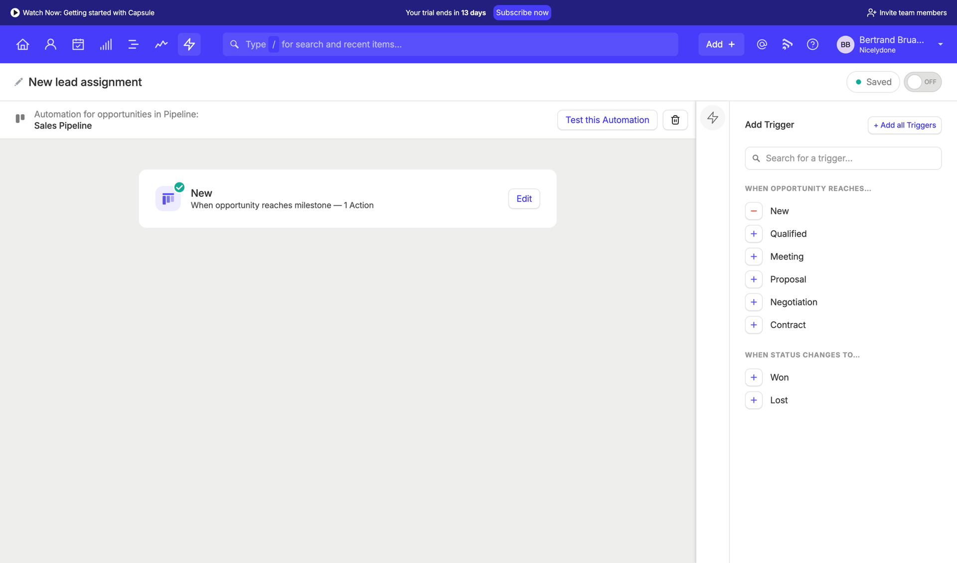 Capsule
			      ux ui design