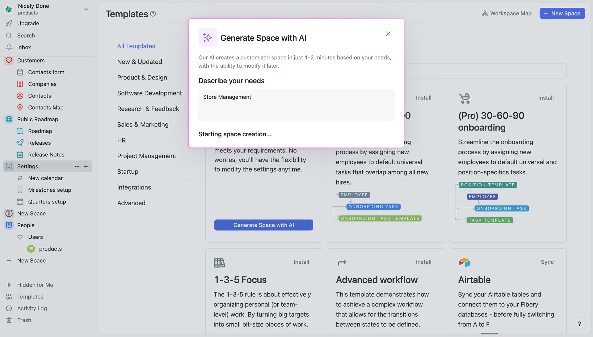 Fibery
			        ux ui design