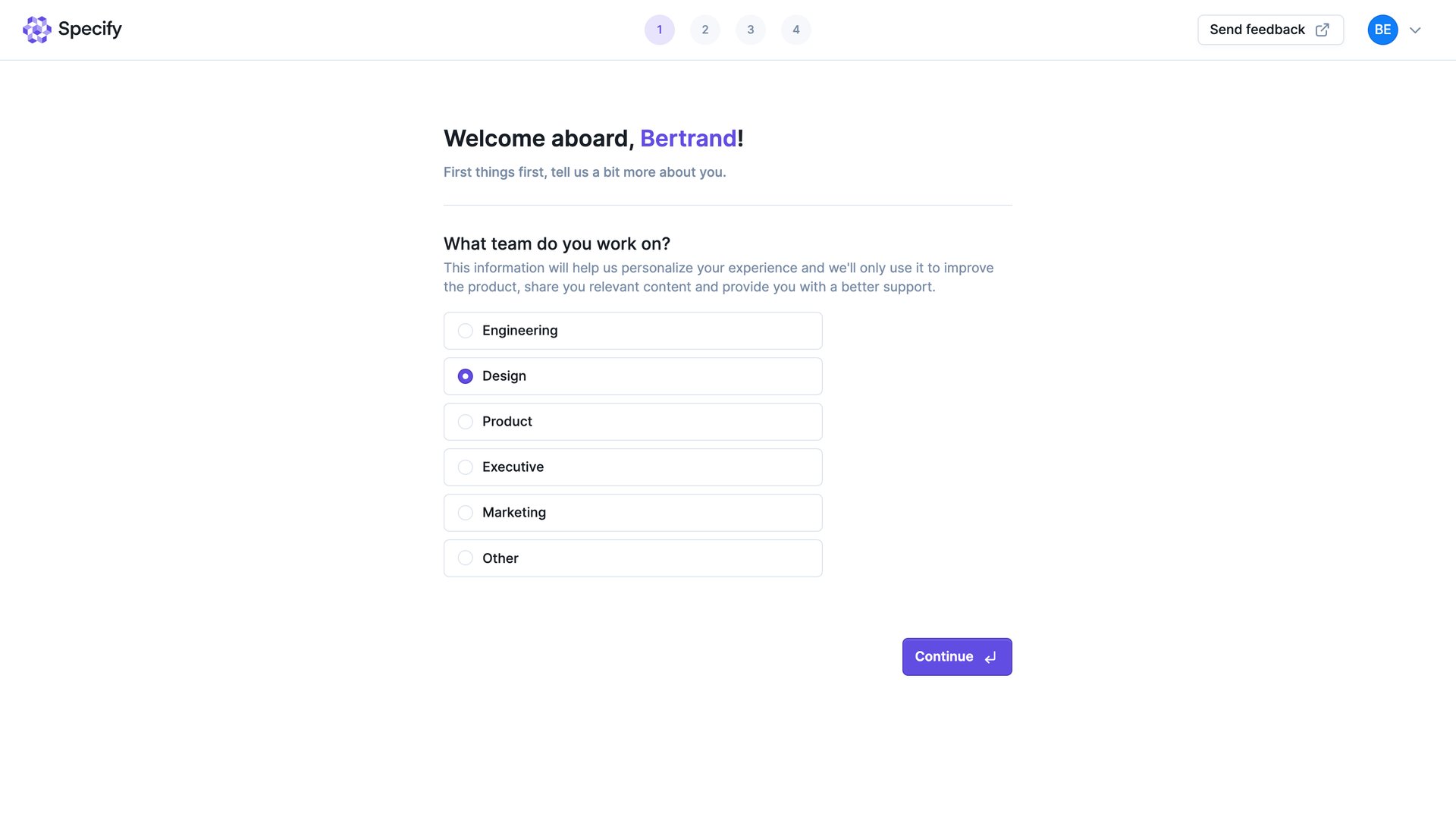 Specify
			    ux ui design