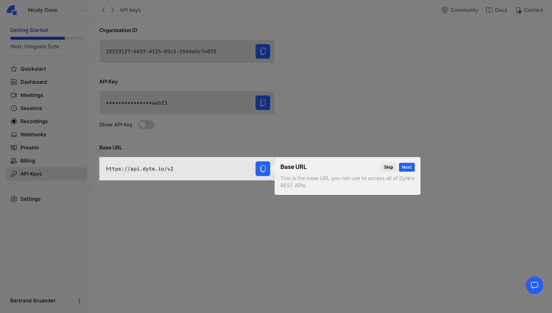 Dyte
			           ux ui design