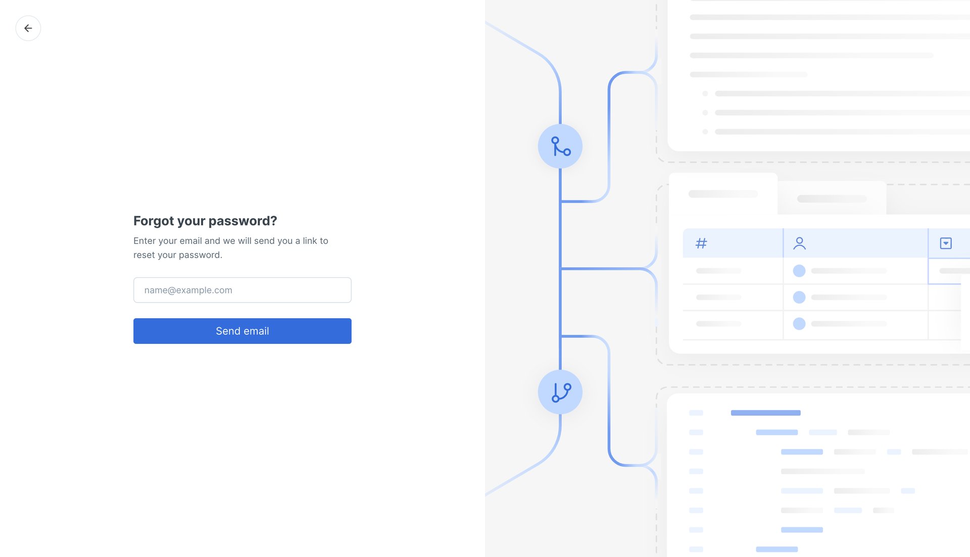 Gitbook
				password reset page example
