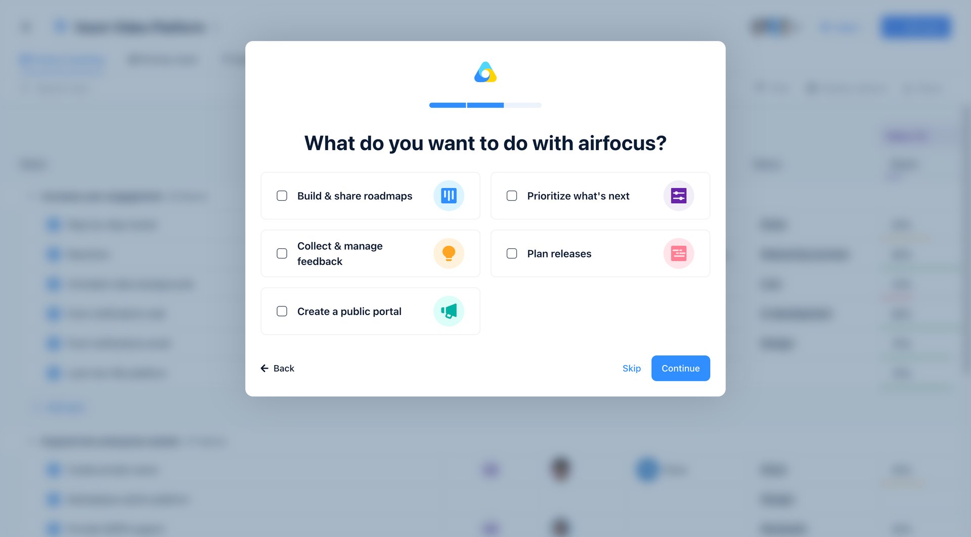Airfocus
			    ux ui design