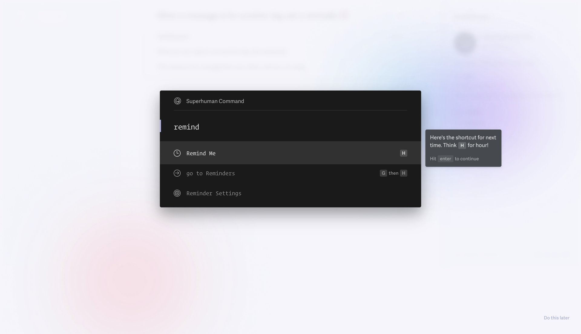 Superhuman
			        ux ui design