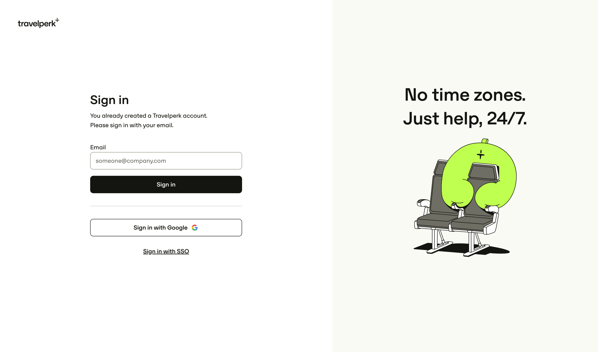 Travelperk screen example