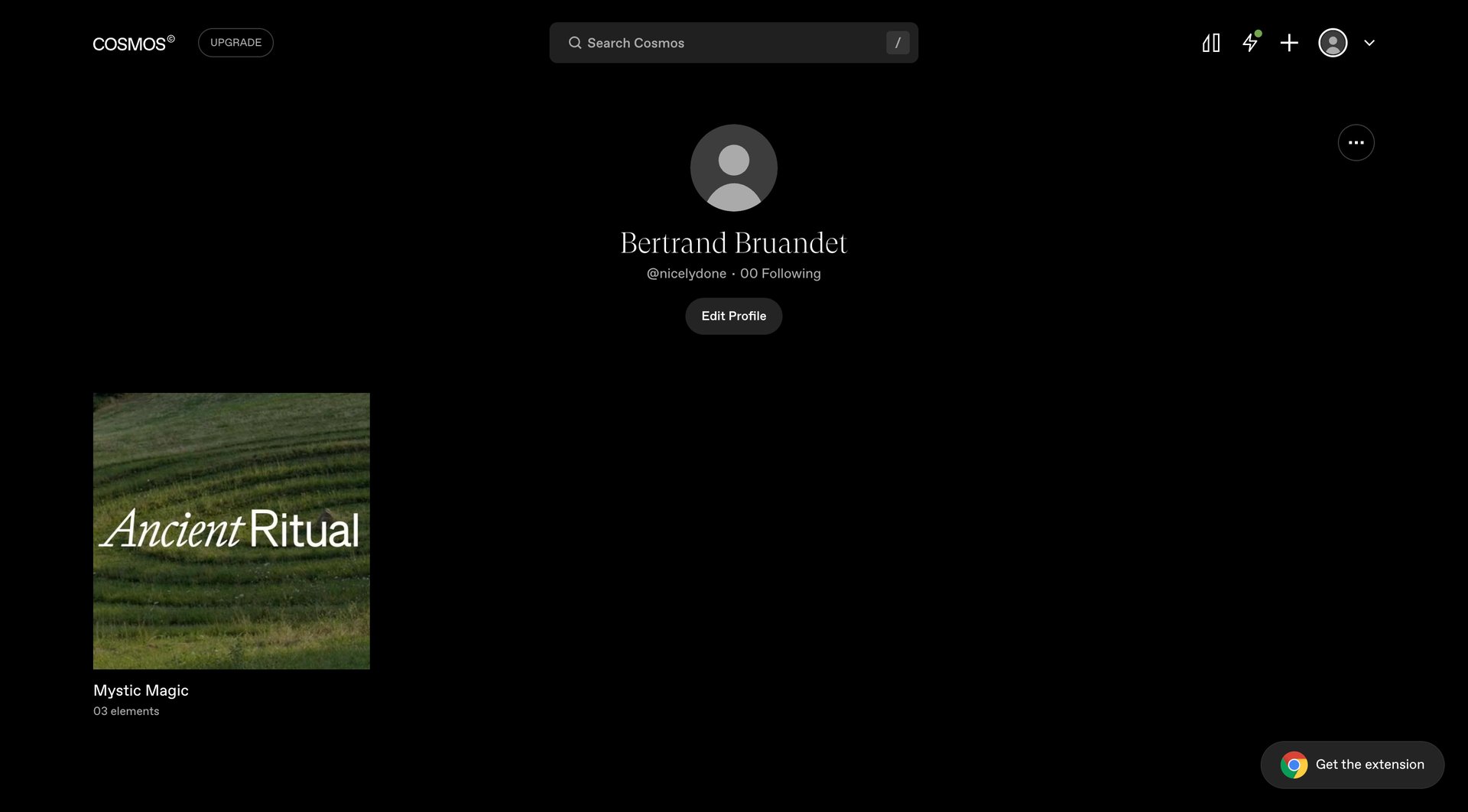 Cosmos
			        ux ui design