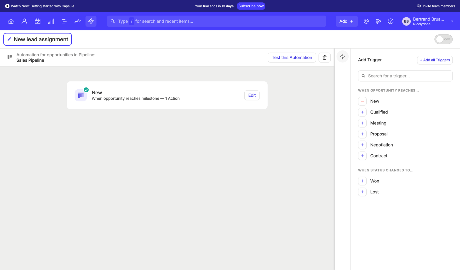 Capsule
			        ux ui design
