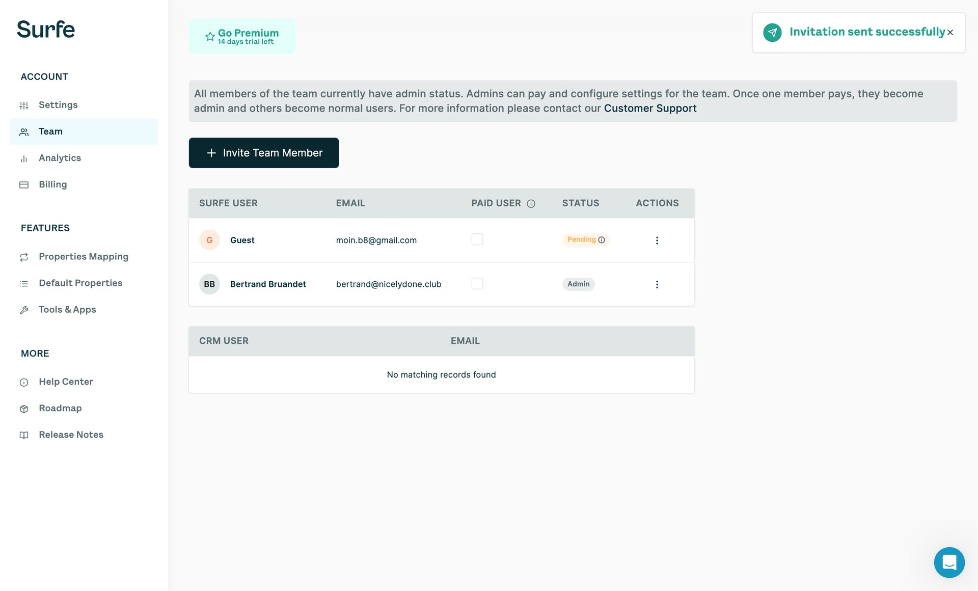 Surfe
			           ux ui design