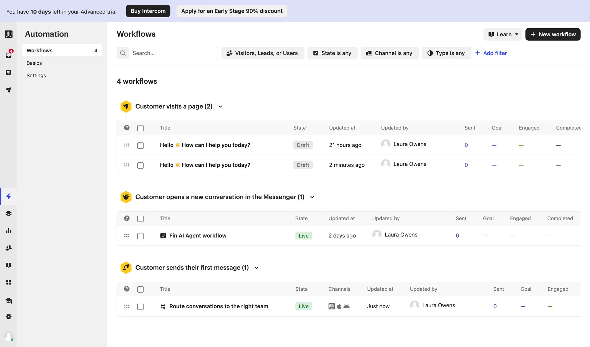 Intercom
			             ux ui design