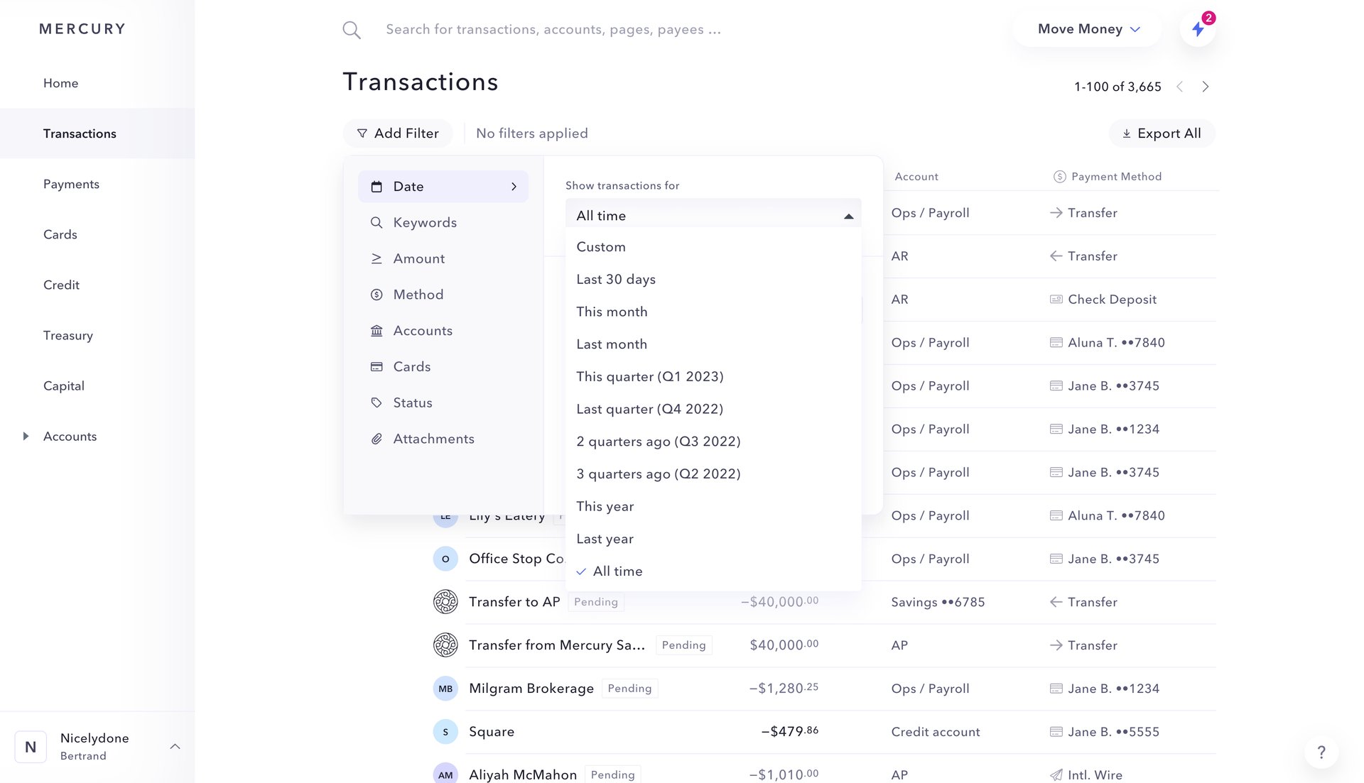 Mercury
			               ux ui design