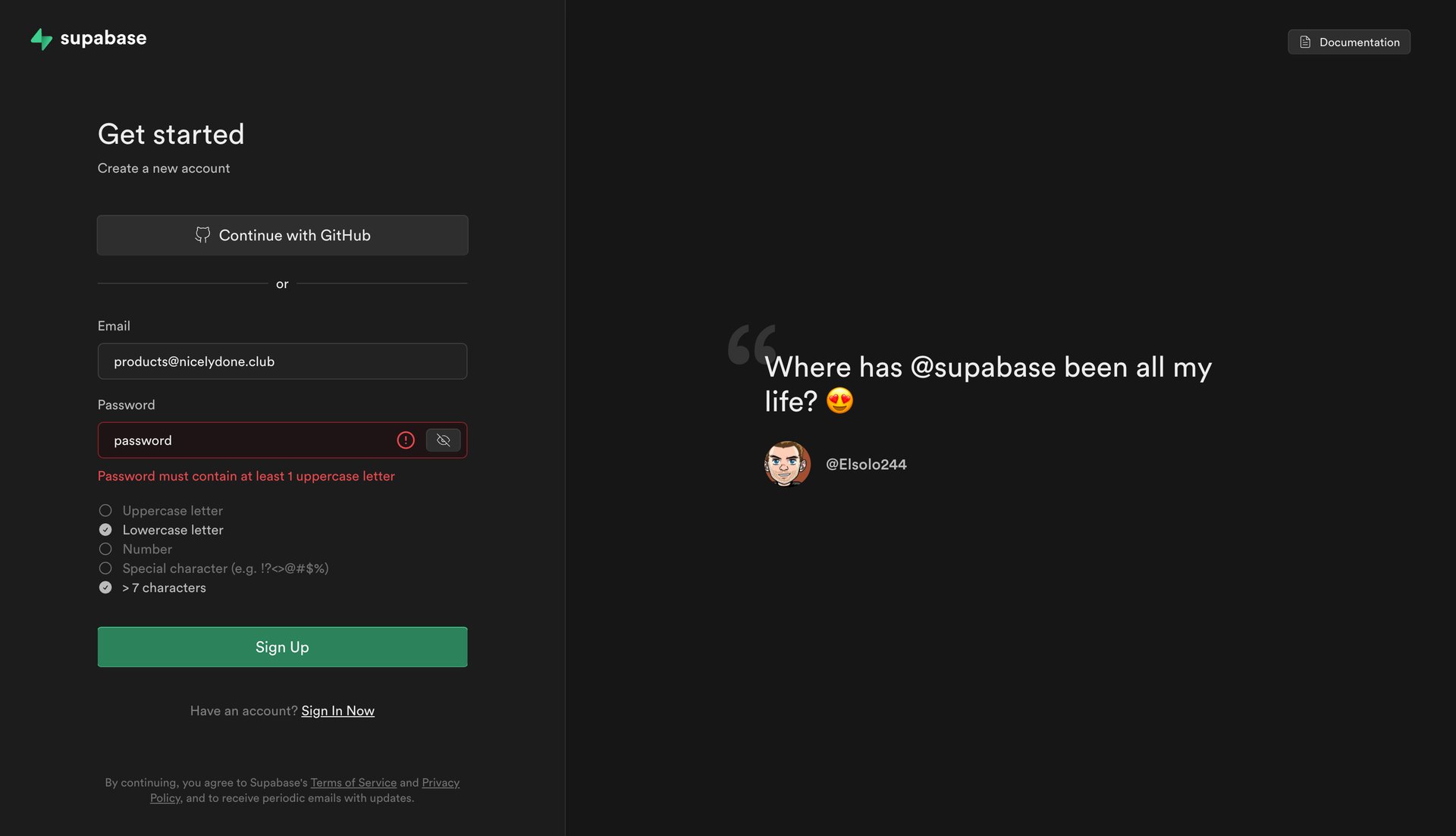 Supabase
			        ux ui design