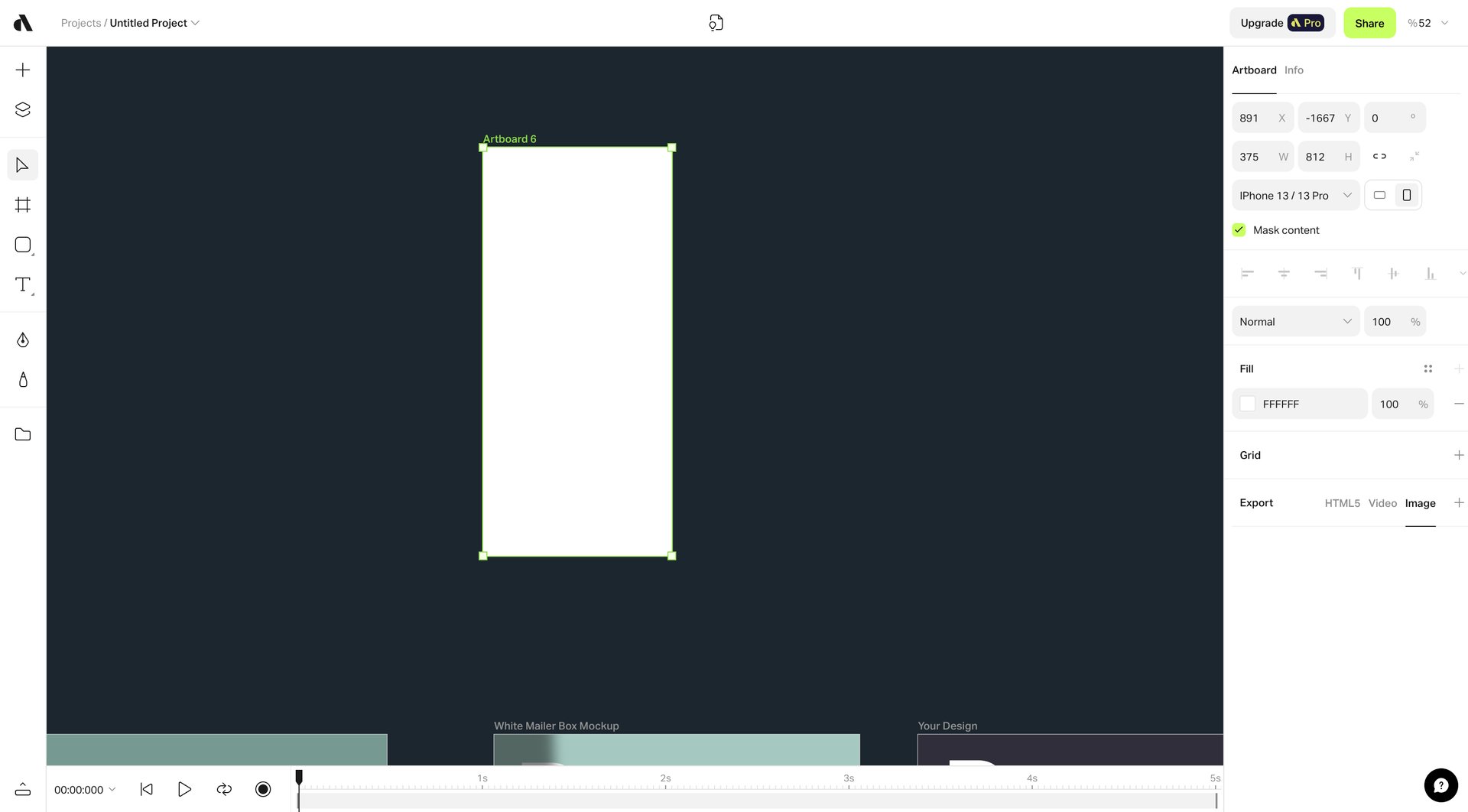 Artboard Studio
			      ux ui design