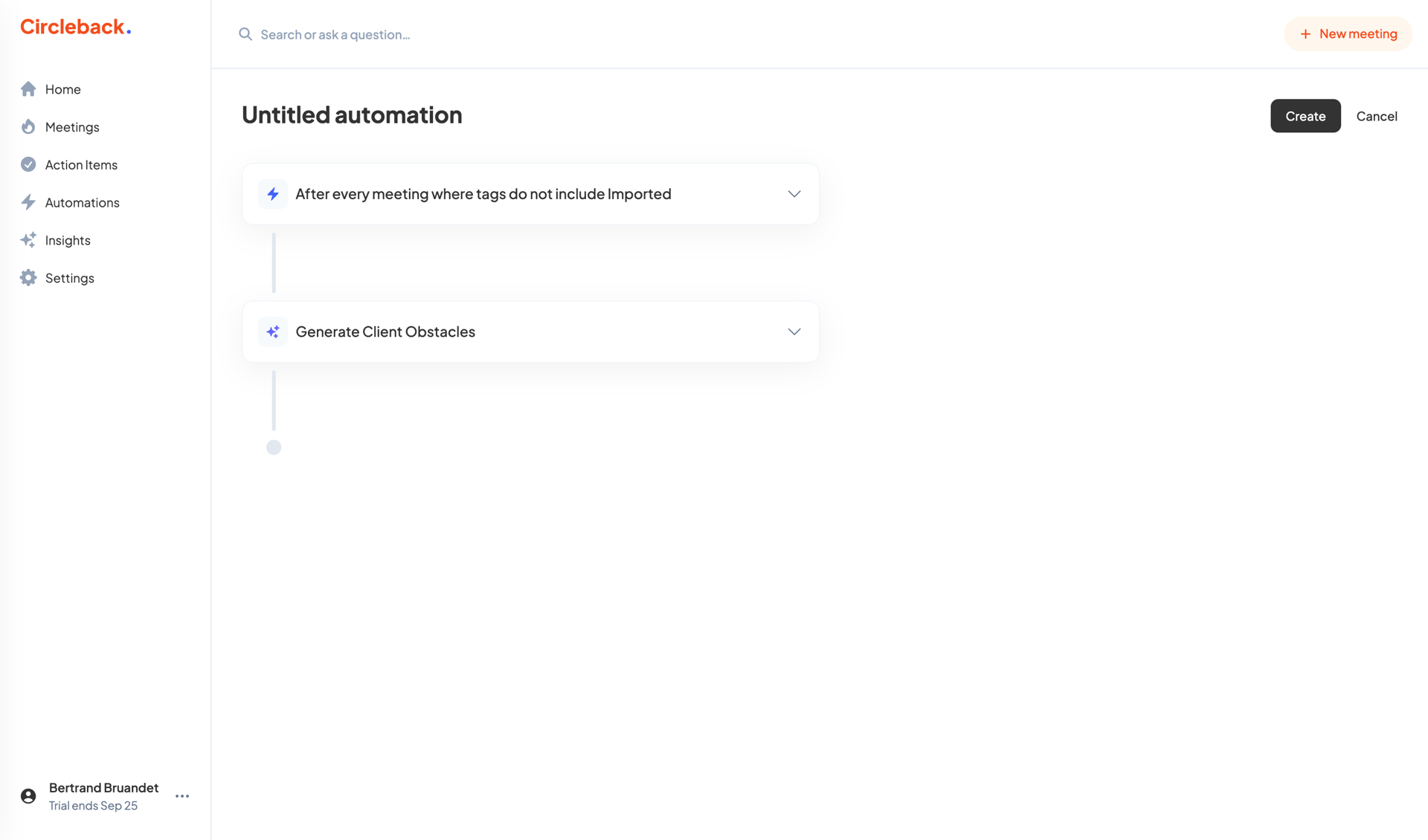 Circleback
			     ux ui design
