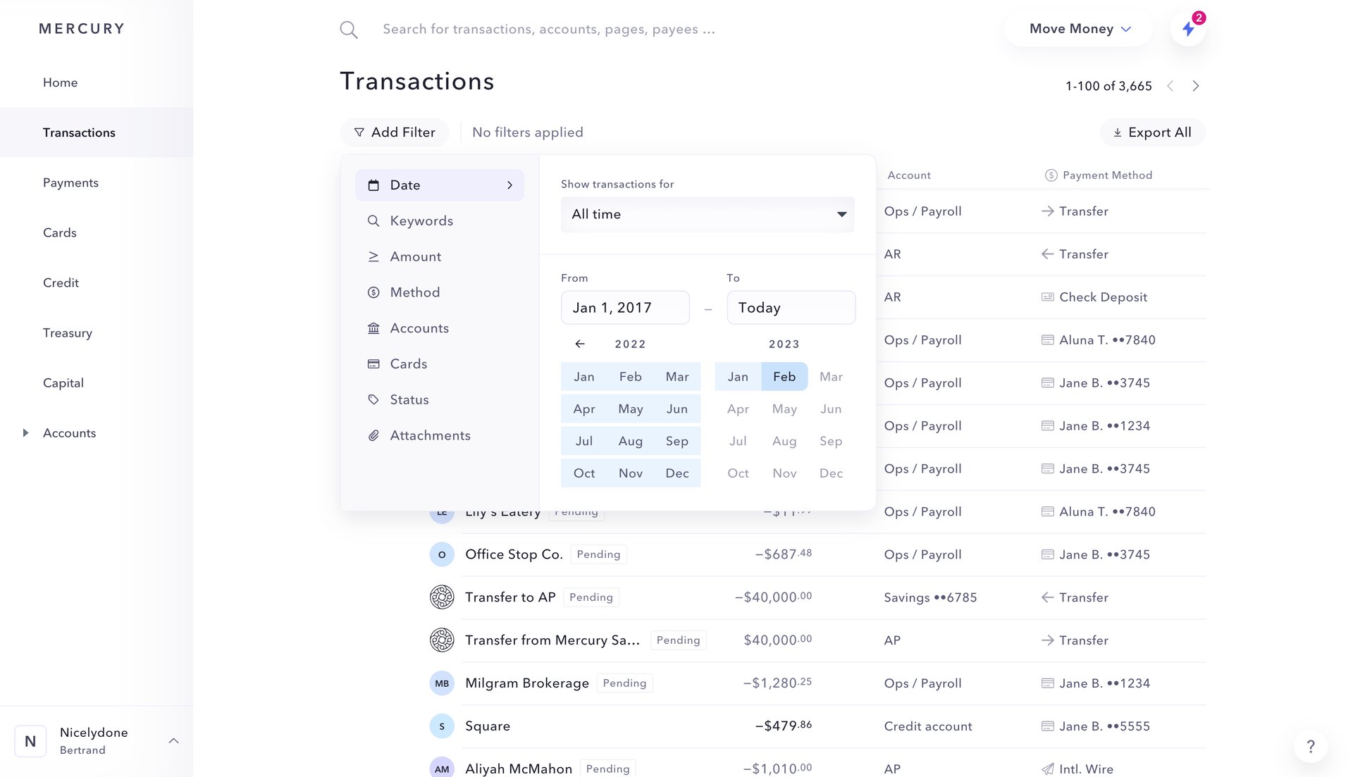 Mercury
			             ux ui design