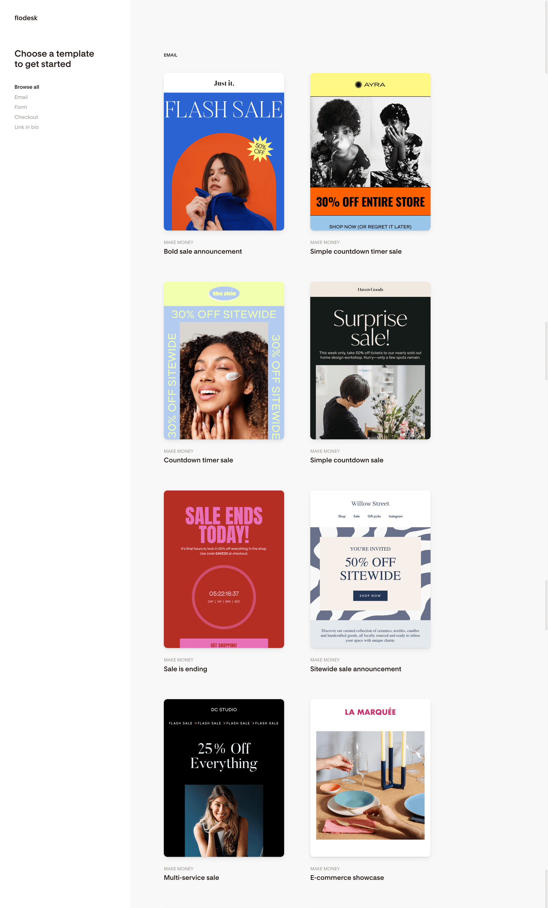 Flodesk
			      ux ui design