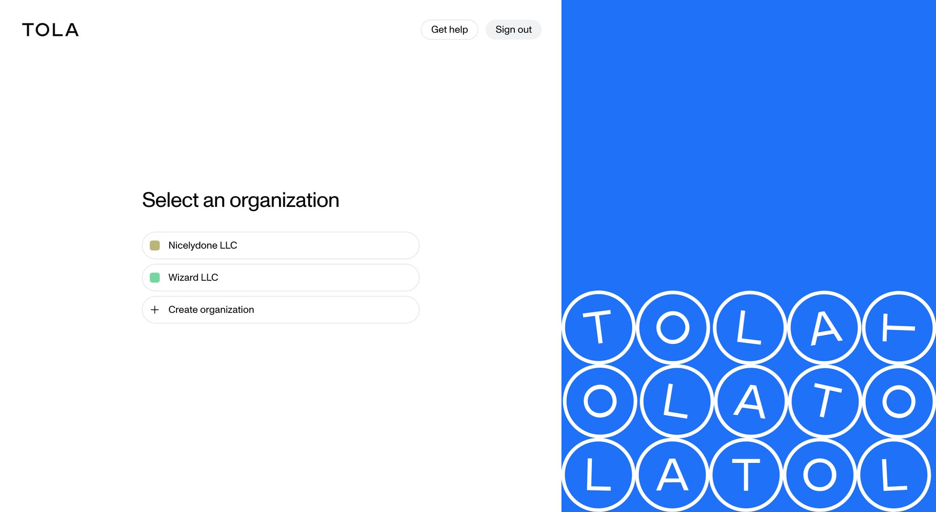 Tola
			         ux ui design