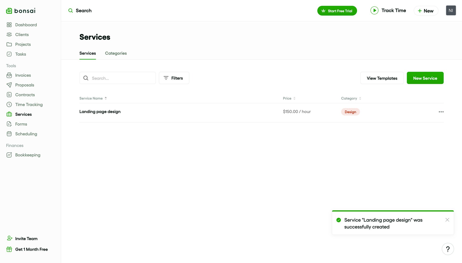Bonsai
			        ux ui design