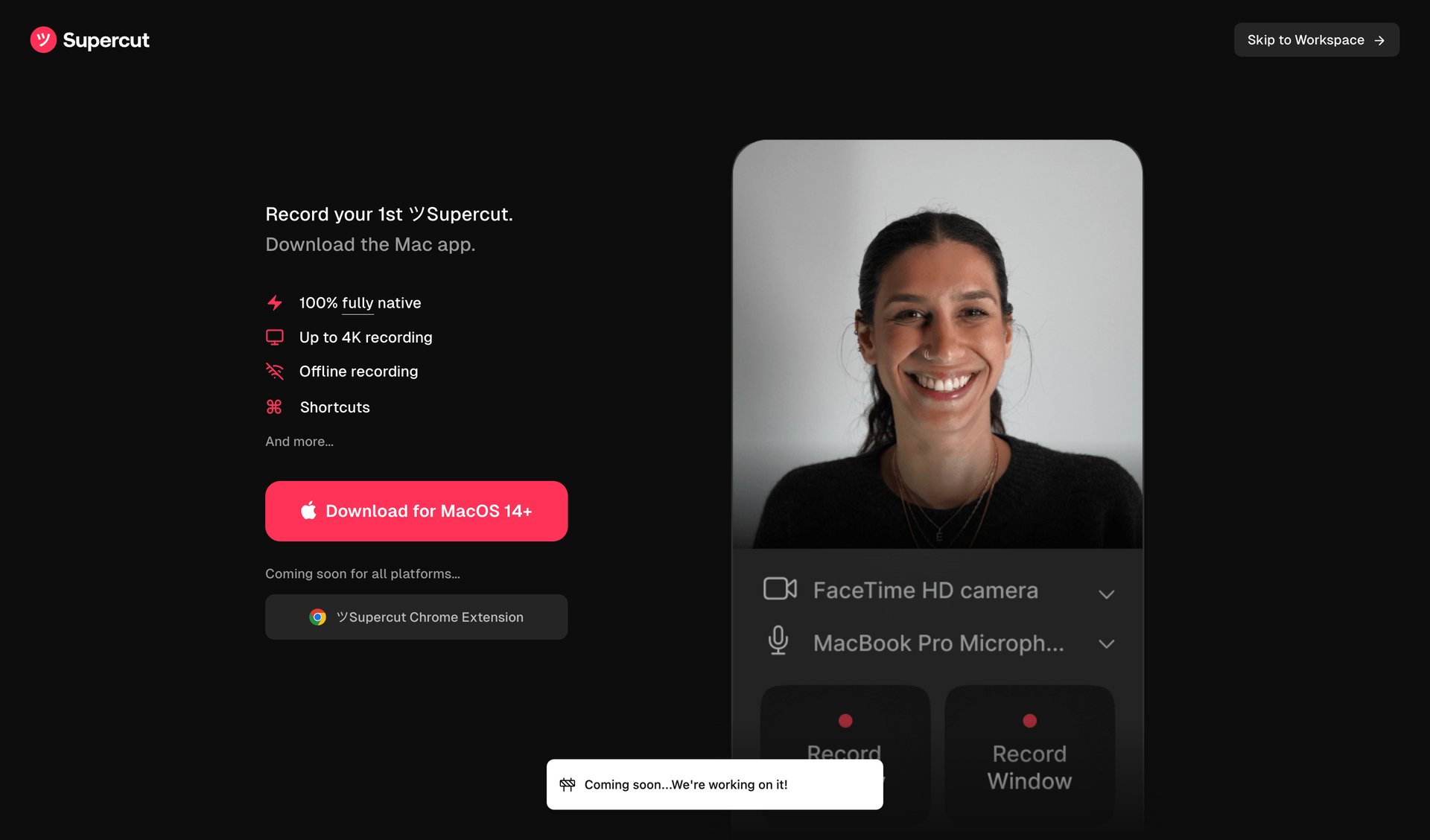 Supercut
			        ux ui design