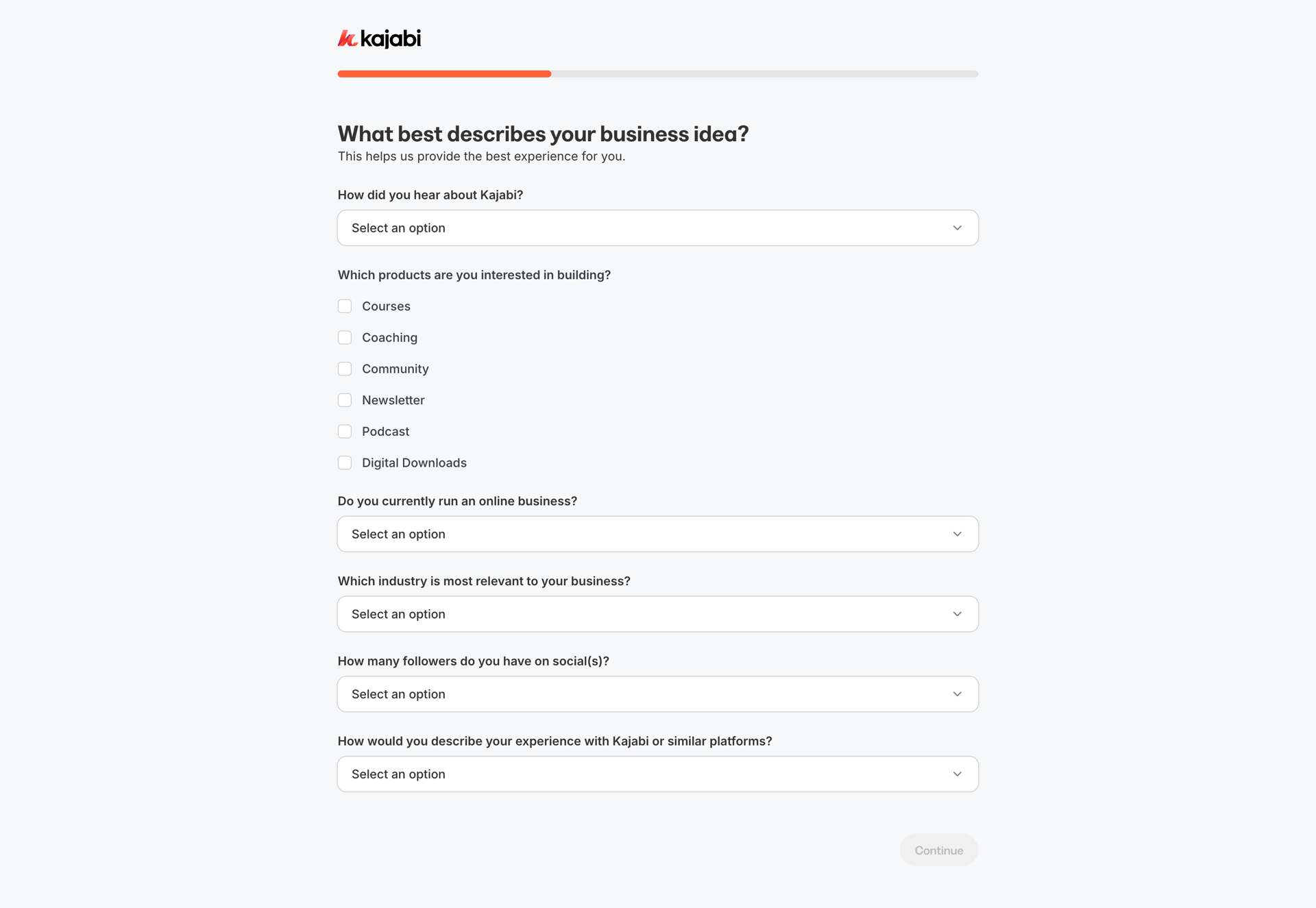 Kajabi
			        ux ui design