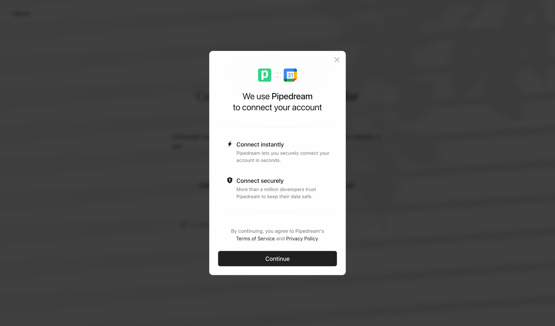 Cofounder screen example
