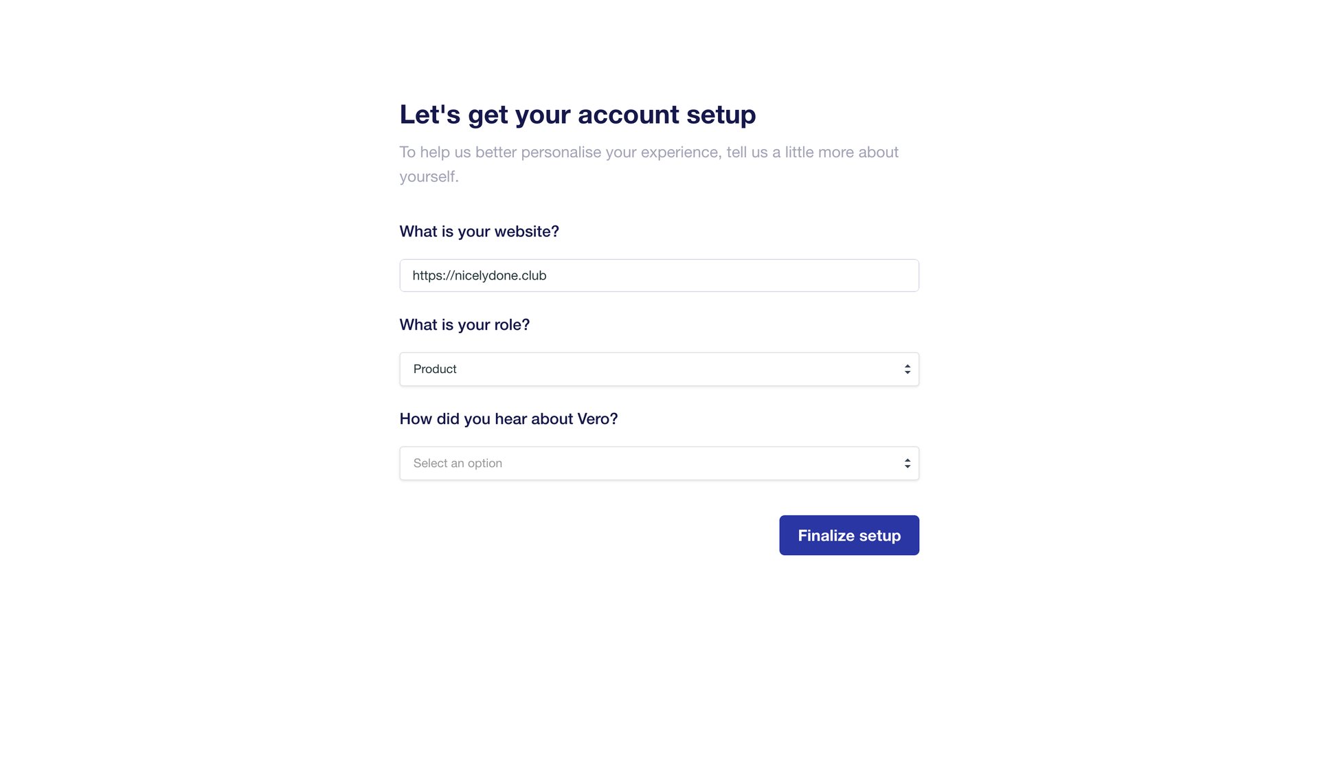 Vero
			        ux ui design