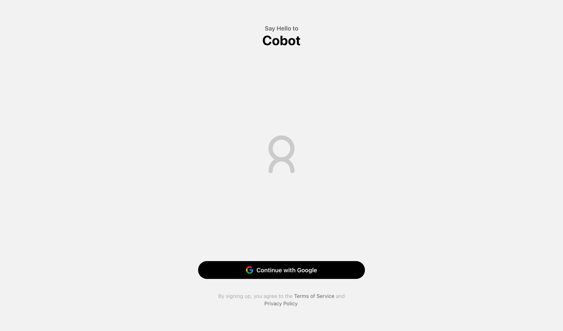 Cobot
			authentication form ux ui design