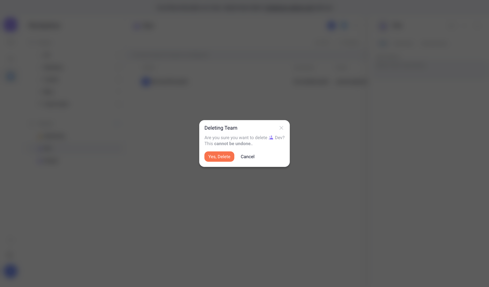 Orchestra screen example