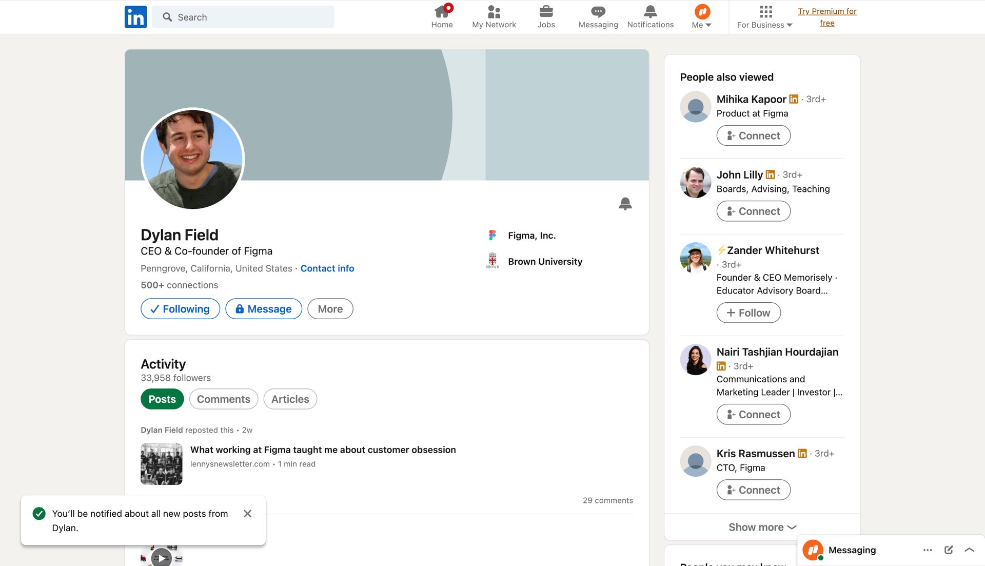 Linkedin
			         ux ui design