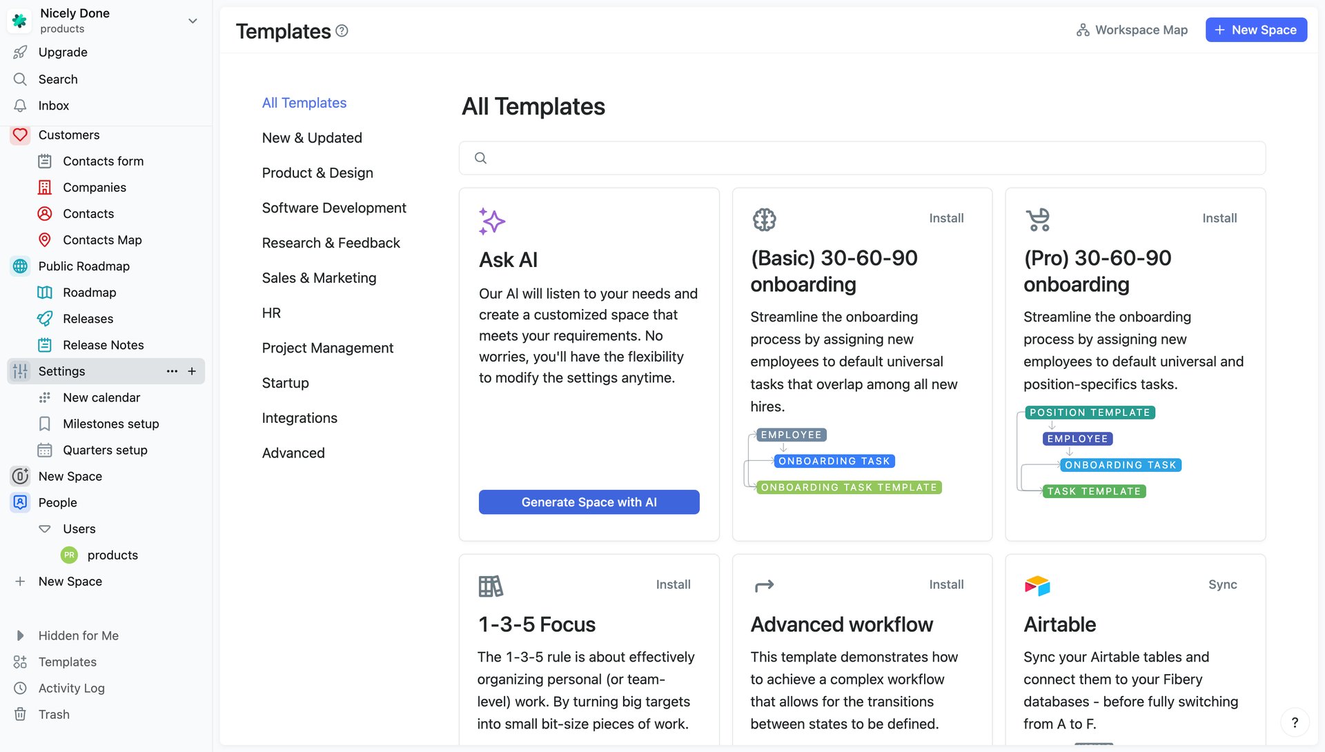 Fibery
			         ux ui design