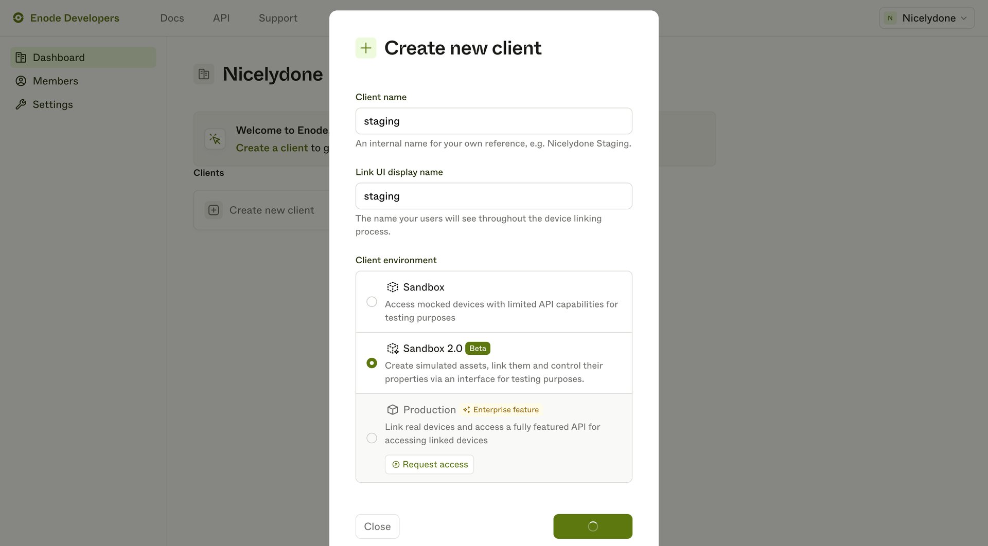 Enode
			     ux ui design