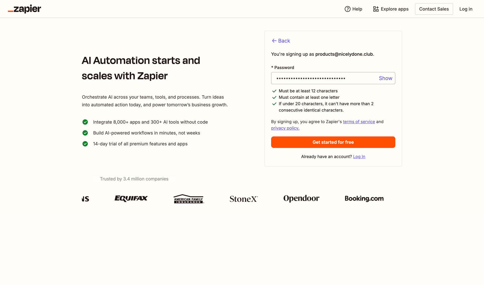 Zapier
			      ux ui design