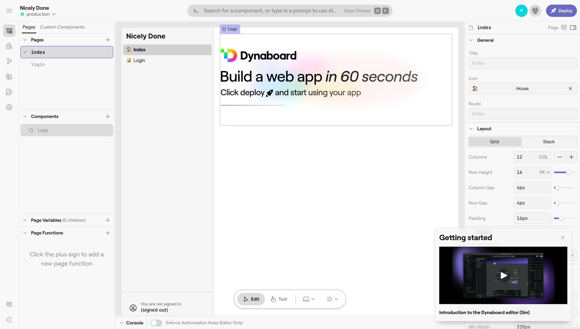 Dynaboard
			 ux ui design