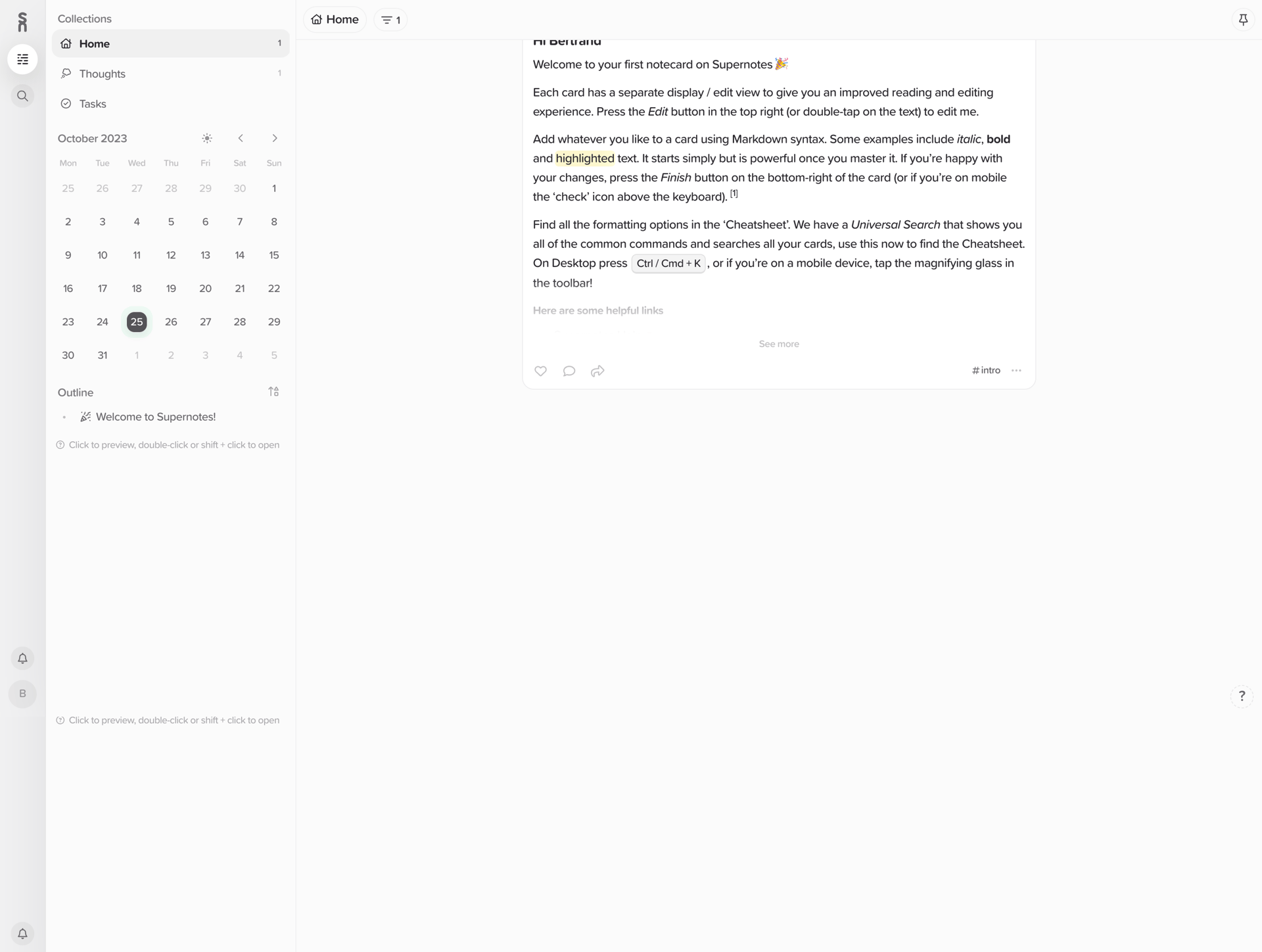 Supernotes
			         ux ui design