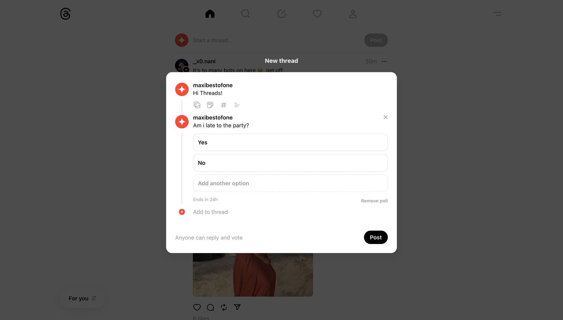 Threads
			    ux ui design