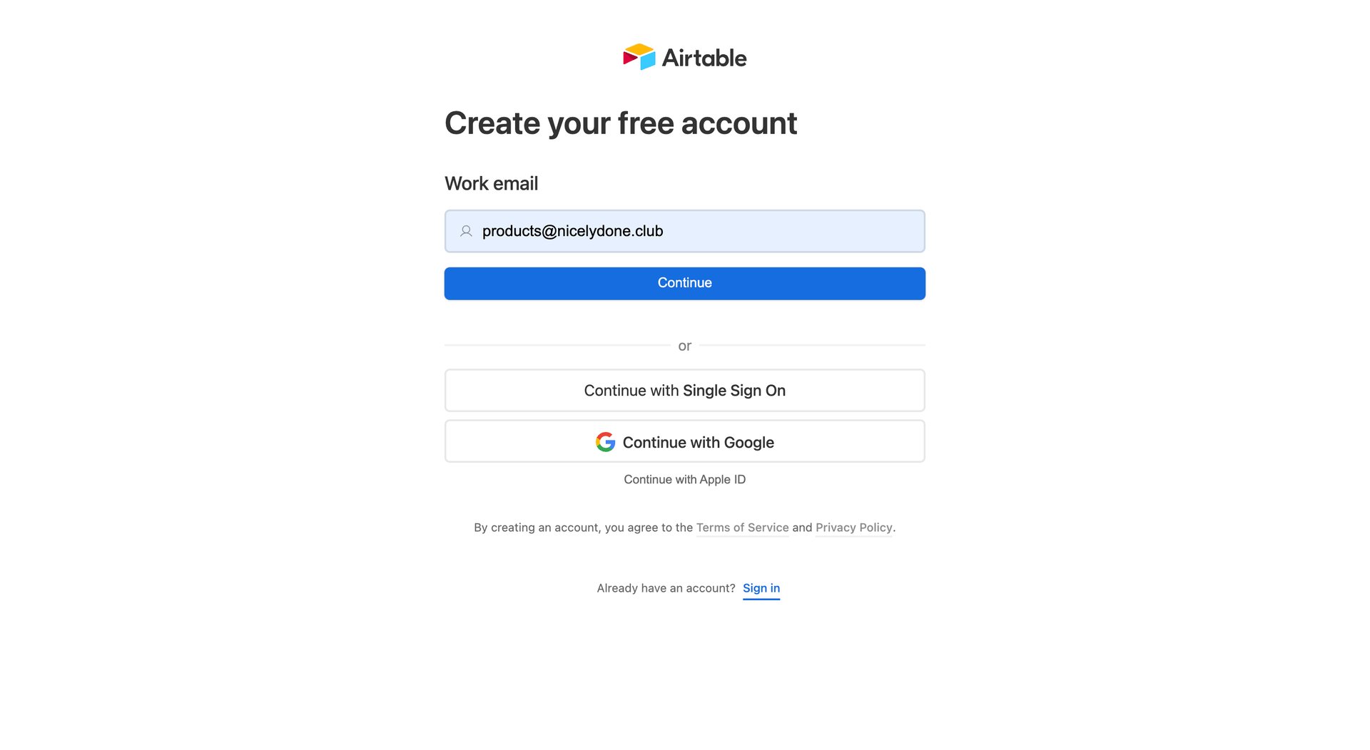 Airtable
			          ux ui design