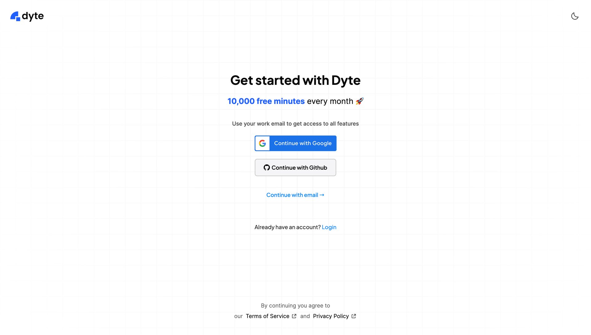 Dyte
			          ux ui design