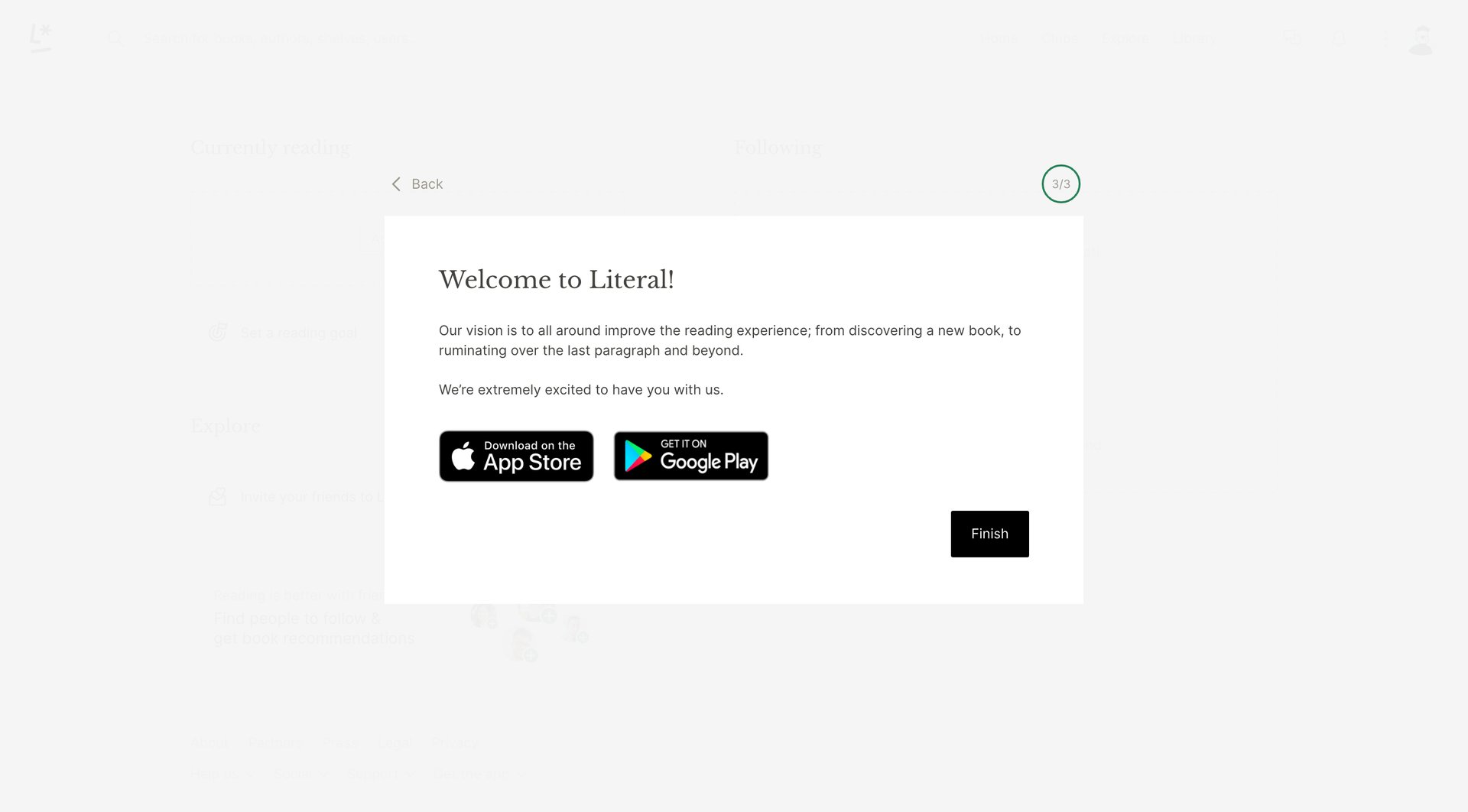 Literal
			      ux ui design