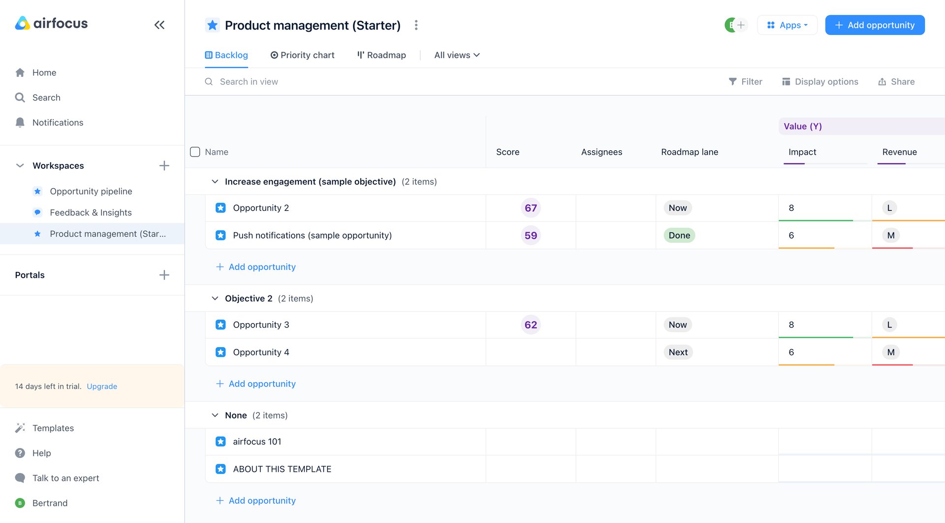 Airfocus
			       ux ui design