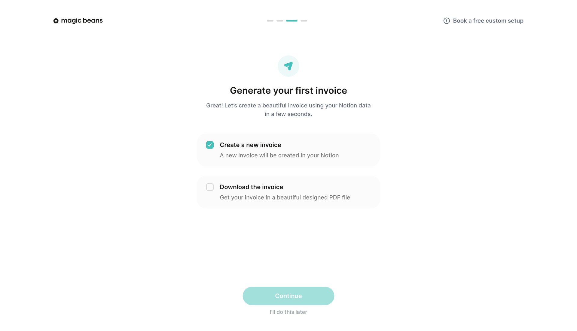 Magic Beans
			    ux ui design