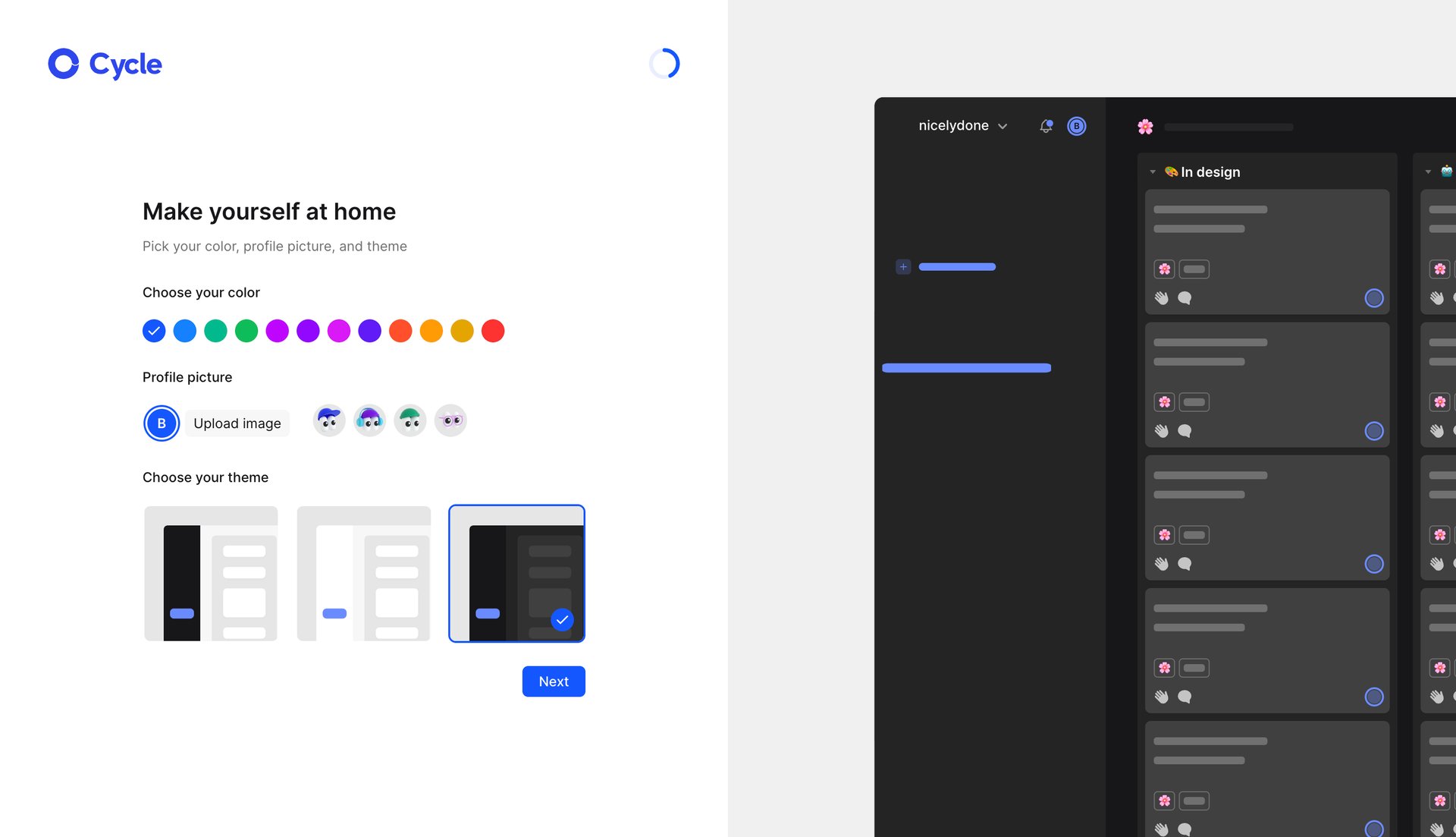 Cycle
			         ux ui design