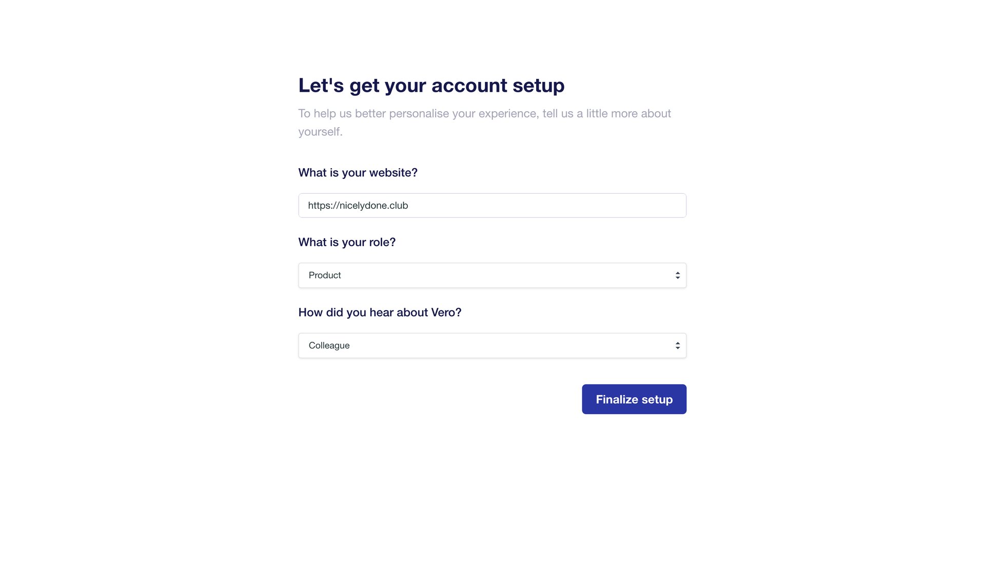 Vero
			        ux ui design