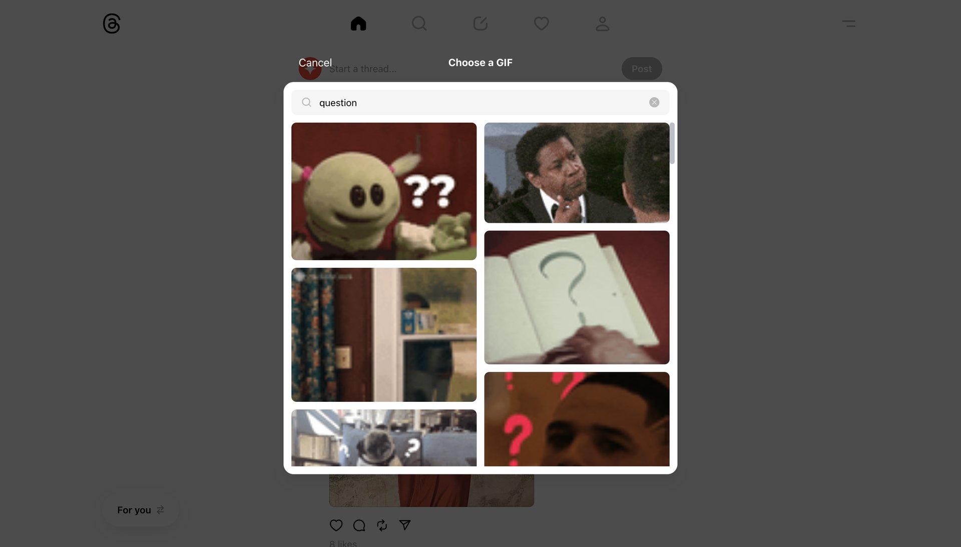 Threads
			      ux ui design
