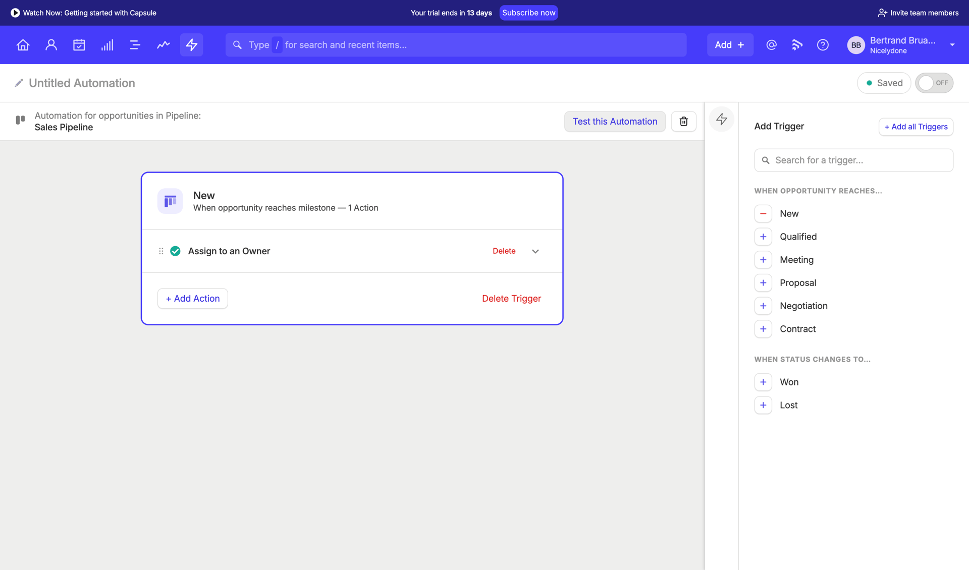 Capsule
			       ux ui design