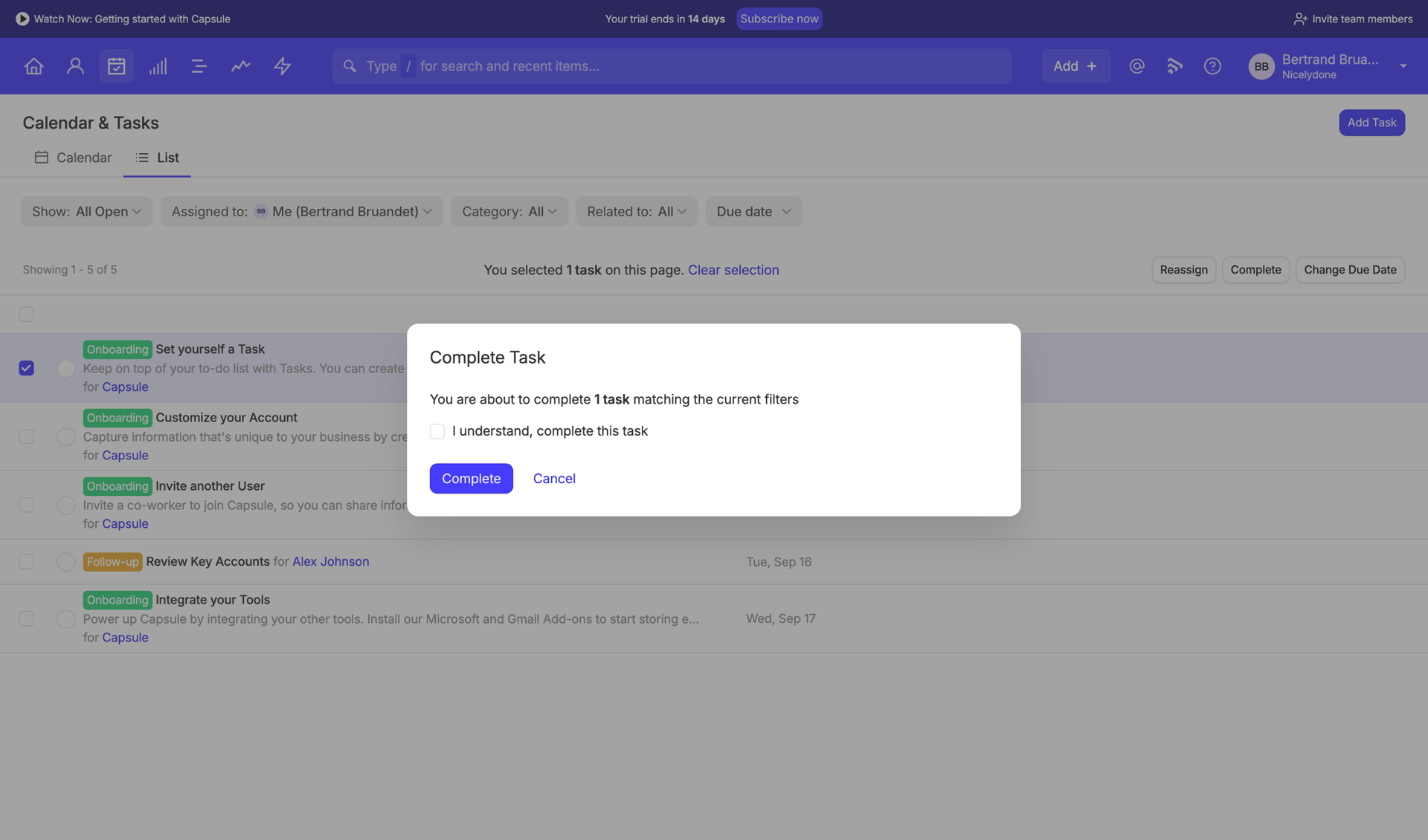 Capsule
			   ux ui design
