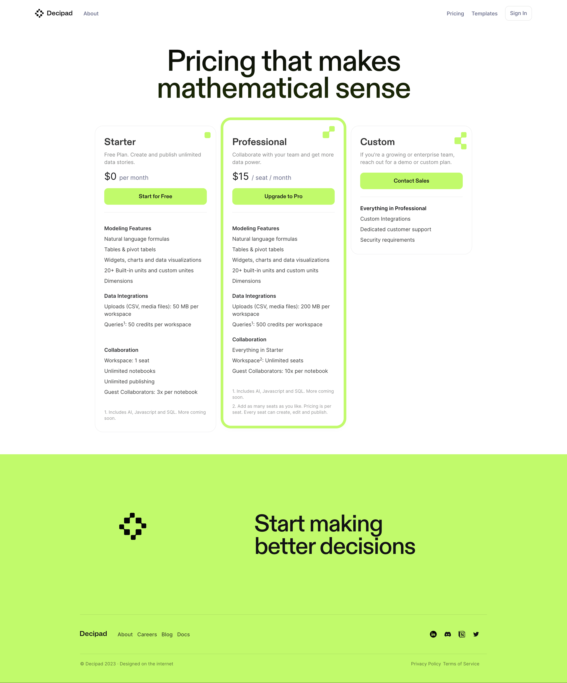 Decipad
			        ux ui design