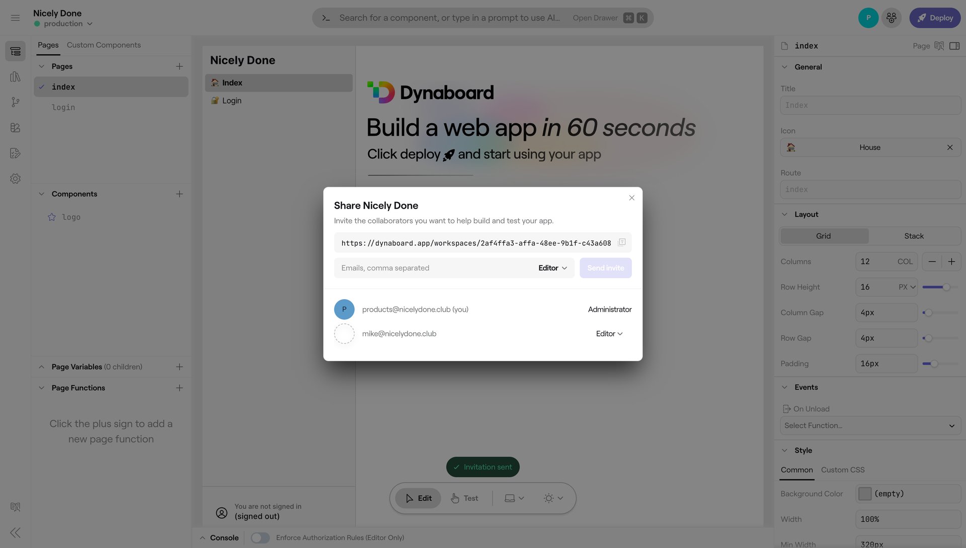 Dynaboard
			            ux ui design