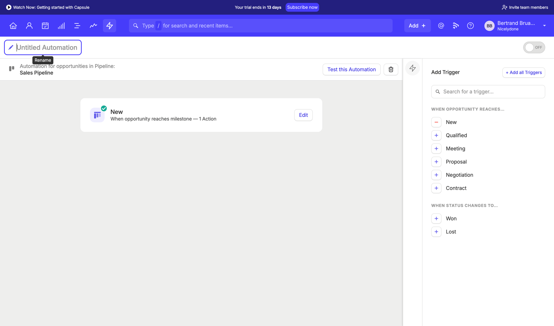Capsule
			         ux ui design