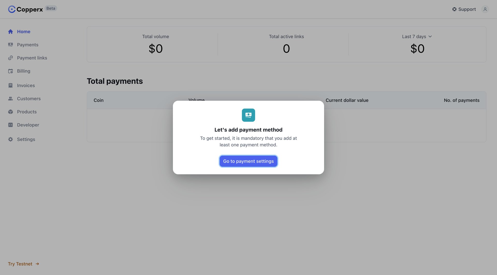 Copperx
			      ux ui design